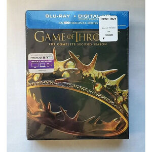 Game of Thrones: The Complete Second Season (Blu-ray, 2012) SEALED NEW IN BOX